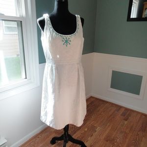 Turquoise Beaded Sundress